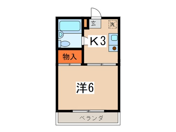 ルーミー堀内の物件間取画像